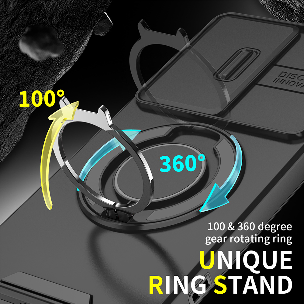Magnetic Ring Stand Phone Case - Case Fan recension och pris