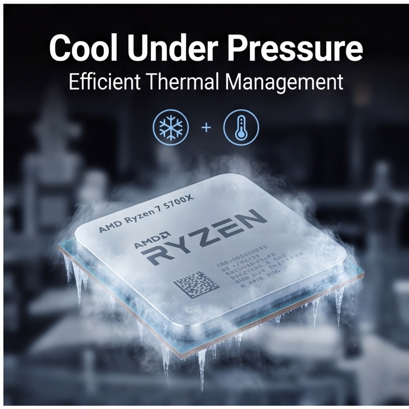 AMD Ryzen 7 5700X Processor 8- - Cpu Fan recension och pris