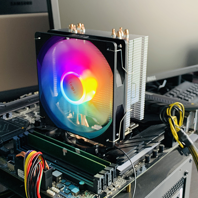 X99 Tower CPU Cooler 4 Heatpip - Cpu Fan recension och pris