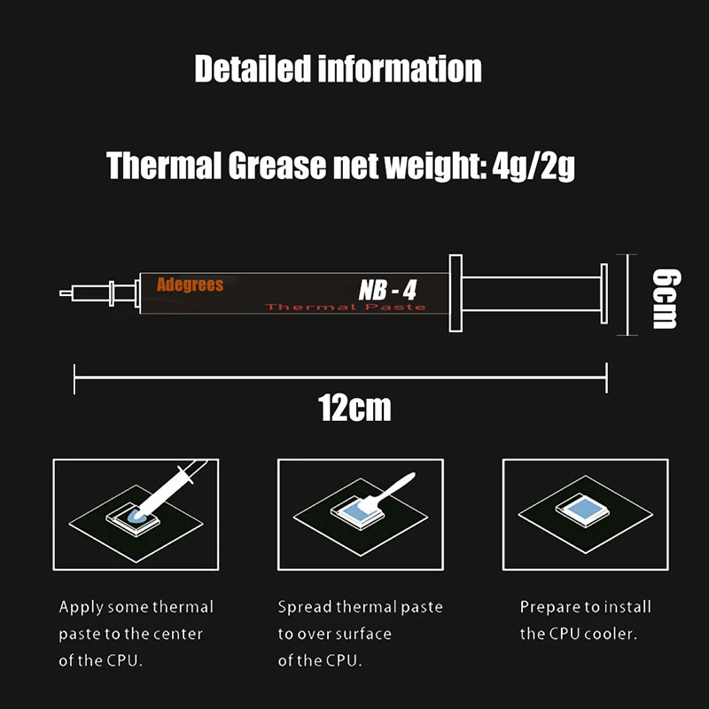 Thermal Paste 18W/mk Thermal C - Thermal Paste recension och pris