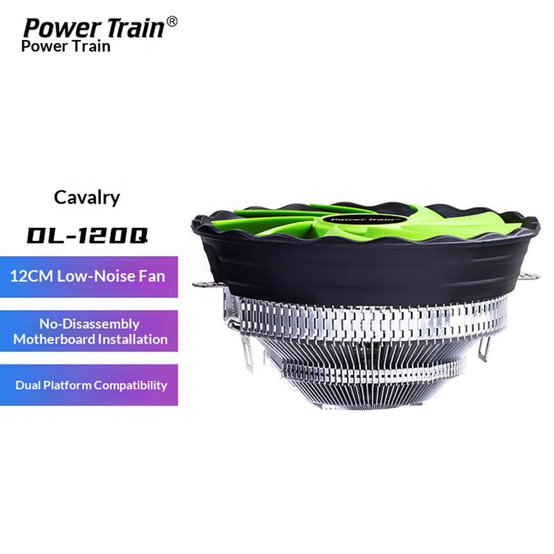 PowerTrain Armored DL120Q Unde - Cpu Heatsink recension och pris