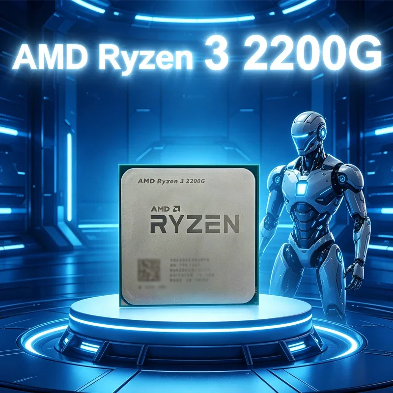 AMD Ryzen 3 2200G Used R3 2200 - Cpu Cooler recension och pris