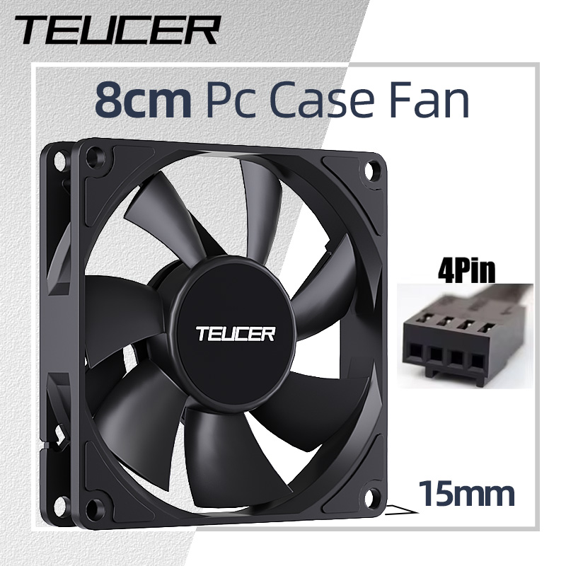 Teucer UT-8015 8CM Chassis Fan - Gpu Cooler recension och pris