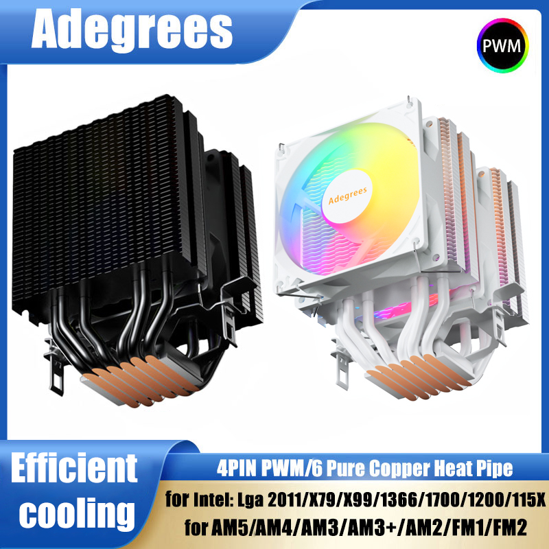 CPU Air Cooler AM4 6 Heat Pipe - Air Cooler Cpu recension och pris